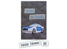 Stickdatei - Polizeiauto
